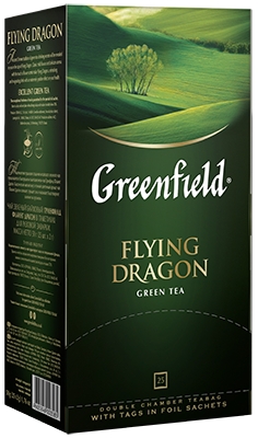 Чай Greenfield Flying Dragon 25х2г (зеленый)