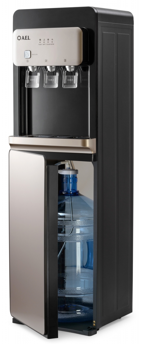 Кулер для воды LD-AEL-806a black/gold