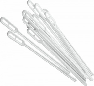 Размешиватель 130 мм белый PS Квант (500 шт.)