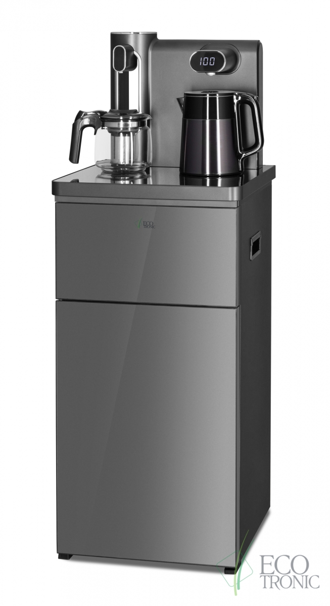 Кулер с чайным столиком Тиабар Ecotronic TB41-LE graphite
