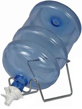 Кран-клапан с подставкой (хром, металл)