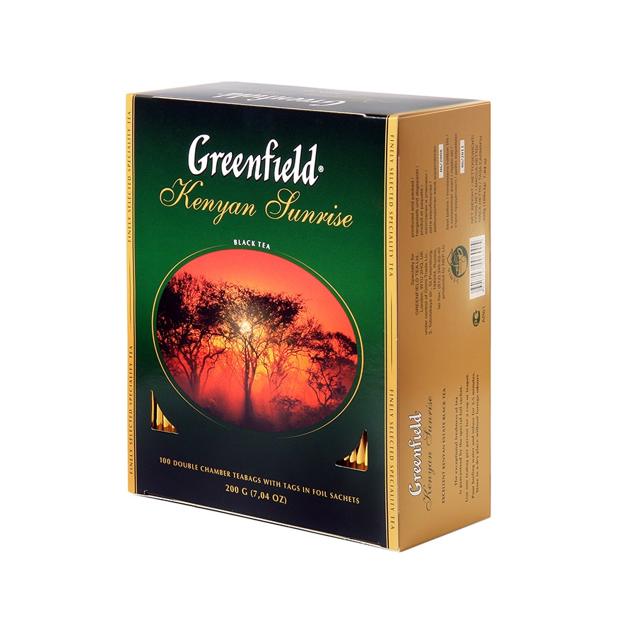 Чай Greenfield Kenyan Sunrise 25х2г (черный)