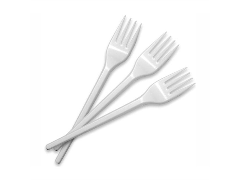 Вилка Столовая Эконом (материал ПС ) Цвет Белый (100 шт)