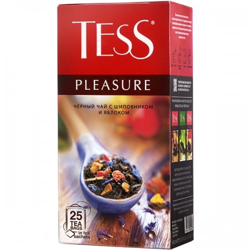 Чай Tess Pleasure 25х1.5г (черный)