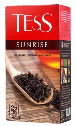 Чай Tess Sunrise 25х1.5г (черный)