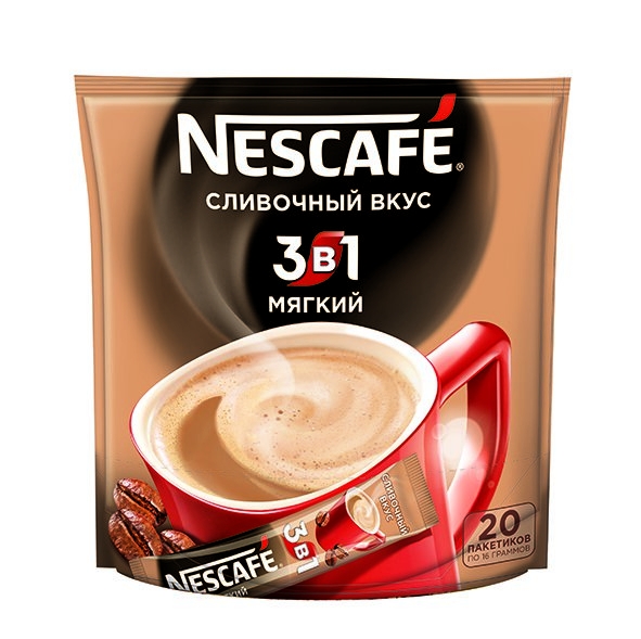 Кофе NESCAFE 3 в 1 Мягкий (20 х 14.5г)