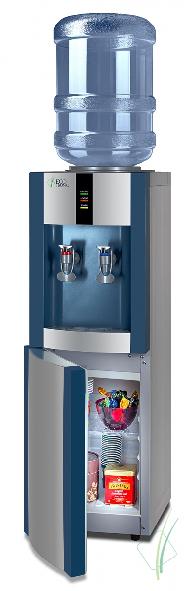 Кулер Ecotronic V21-LE со шкафчиком (морская волна)